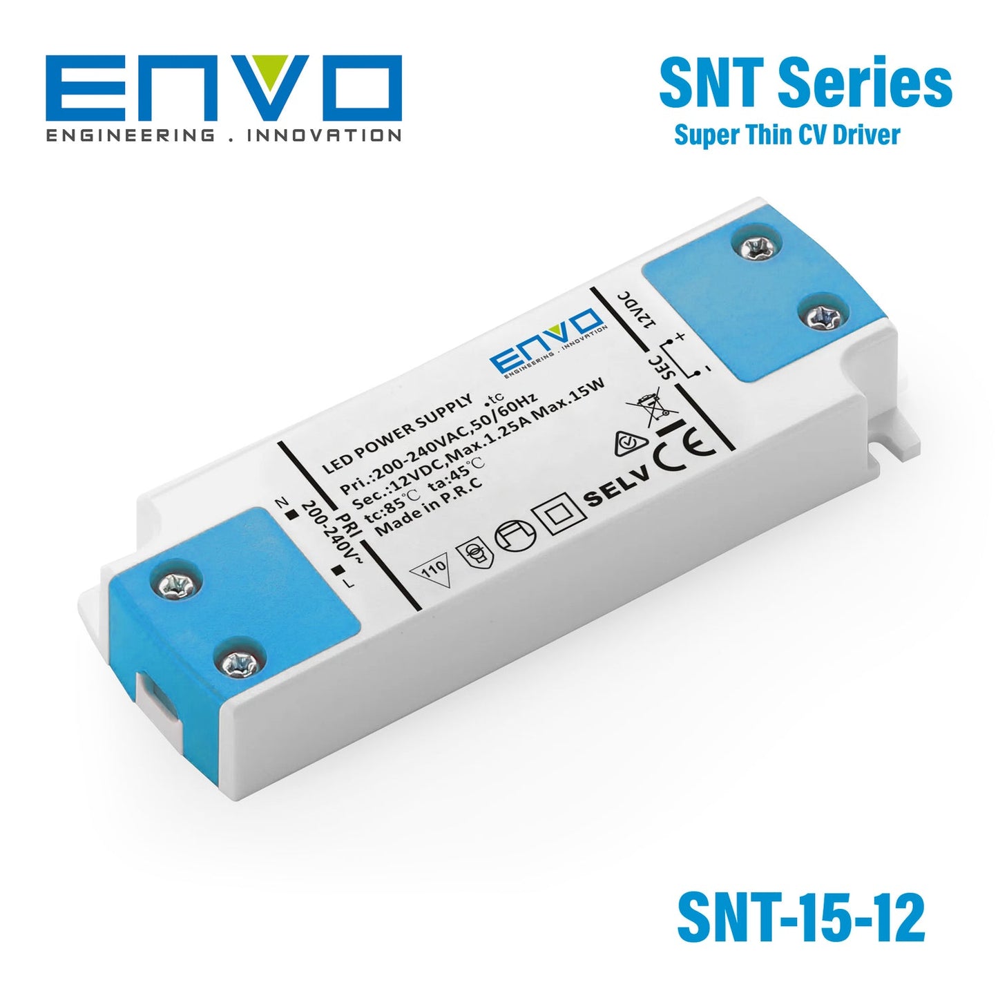 Envo EV-SNT-15-12 super thin 15W 12V LED driver