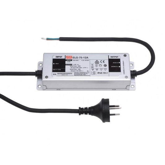 Mean Well ELG-75-12-3Y 75W 12V IP67 LED driver