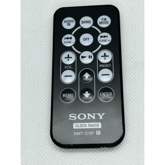 Genuine Sony Clock Radio remote RMT-C1iP