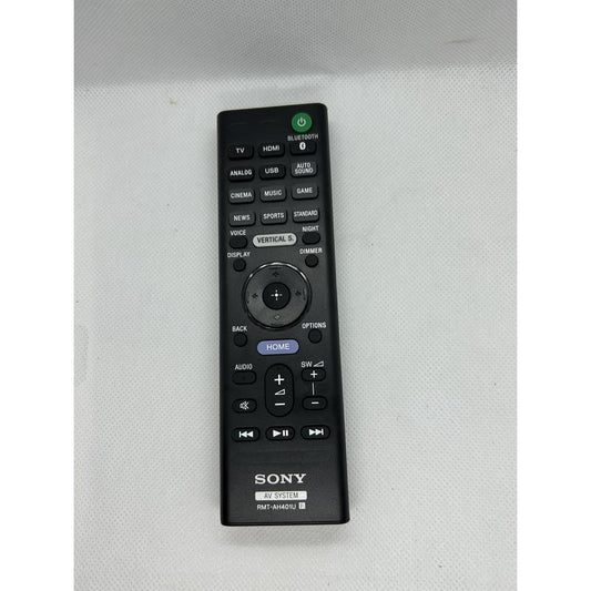 Remote for Sony AV System RMT-AH401U