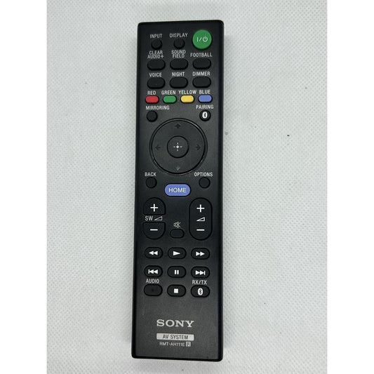 Remote for Sony AV System RMT-AH111E