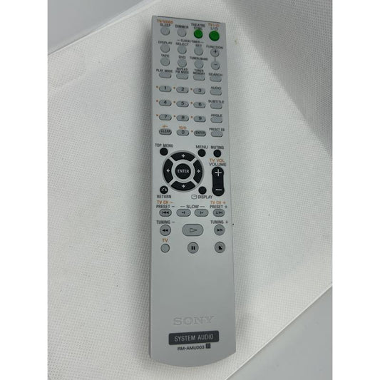 Remote for Sony System Audio RM-AMU003