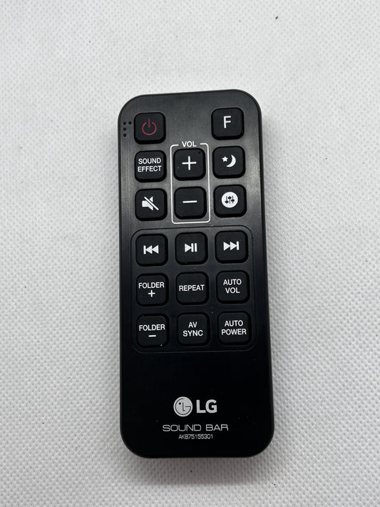 Remote for LG Sound Bar (AKB75155301)