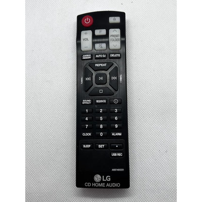 Remote for LG CD Home Audio AKB74955351