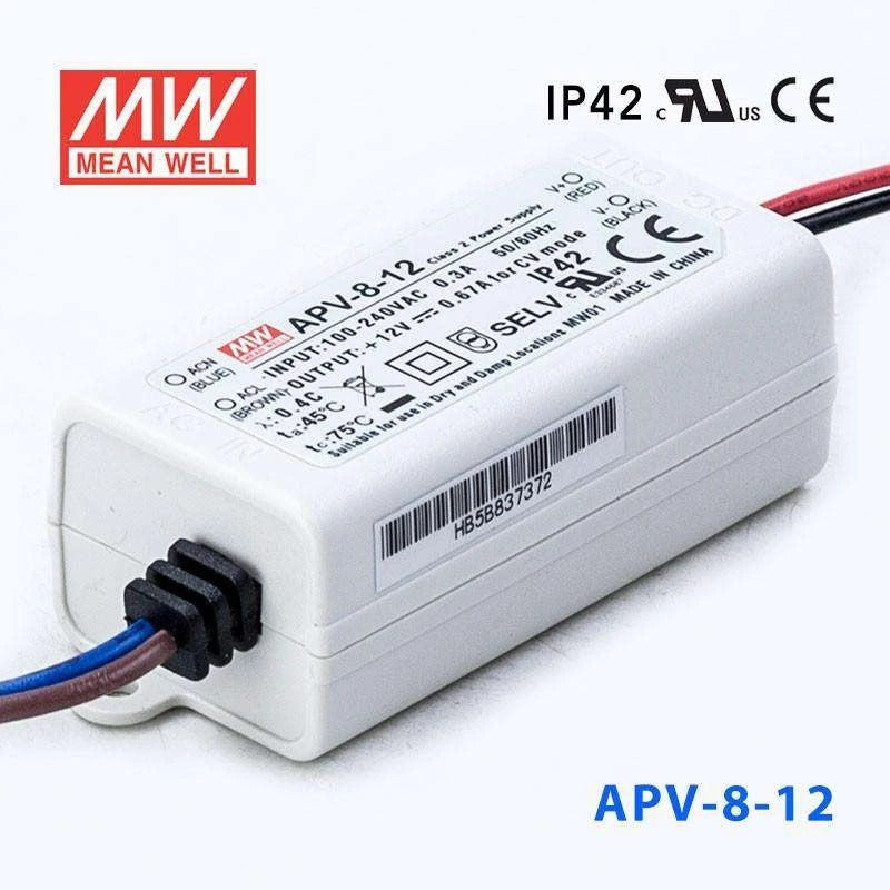 Mean Well APV-8-12 8W 12V LED driver