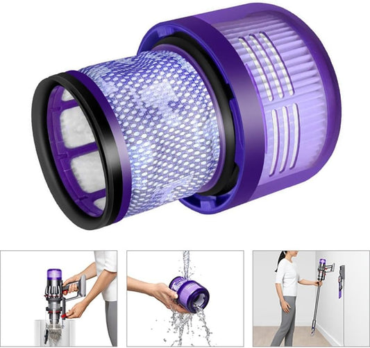 Vacuum Filter Cartridge suitable for Dyson Cordless Vacuum SV18/V10