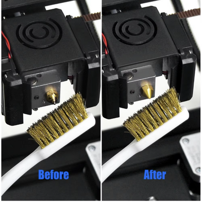 Steel Wire Brush for 3D Printer Nozzle