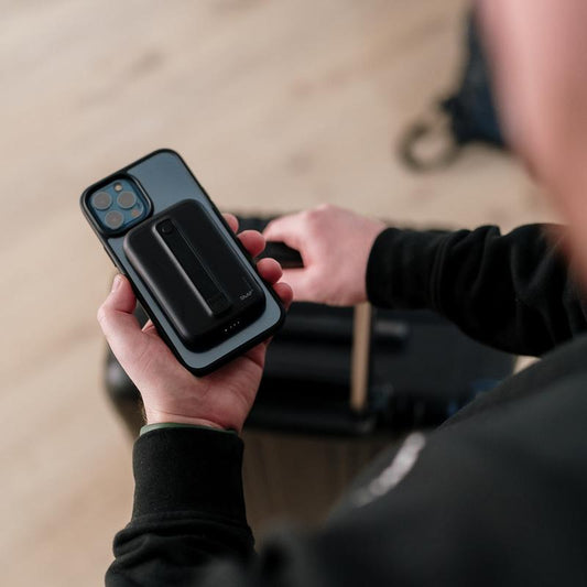 PowerPack Mini attached to phone