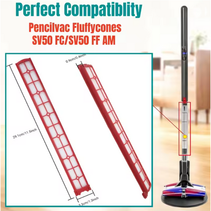 HEPA filter compatible with Dyson PencilVac Fluffycones / SV50