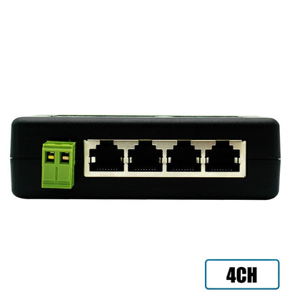 POE Injector / Splitter for CCTV Network POE Camera 4 / 8 Port IEEE802.3af