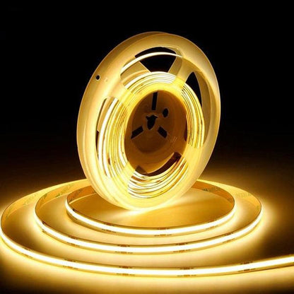 LED Solid Light Strip - COB 12V 480led/m (2400 LED's)-Sparts NZ