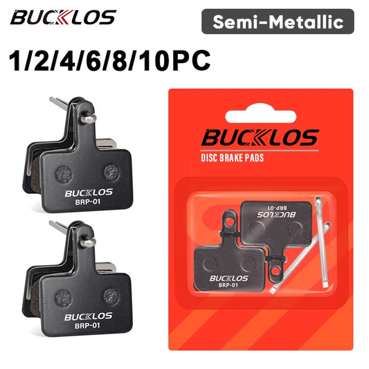 Semi-metallic disc brake pads compatible with Shimano B01S