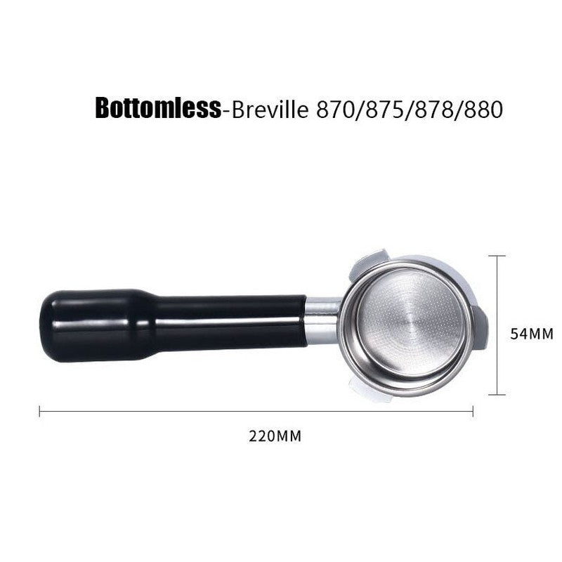 Breville / Delonghi compatible Coffee Portafilter 54mm/58mm with Basket