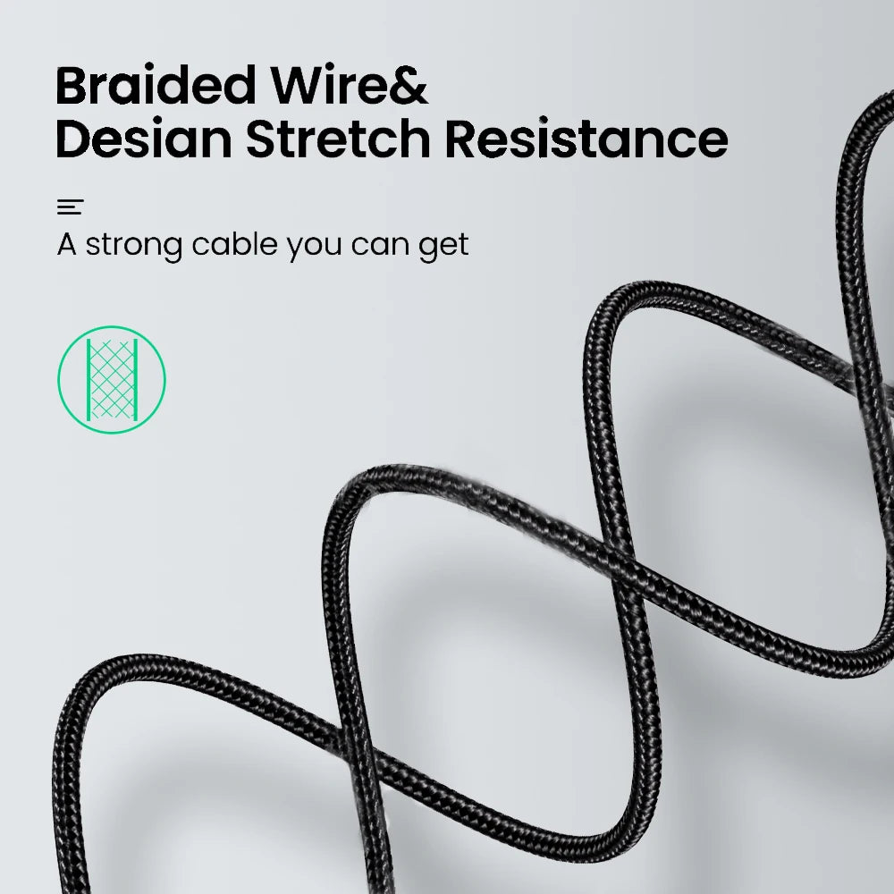 Braided USB cable