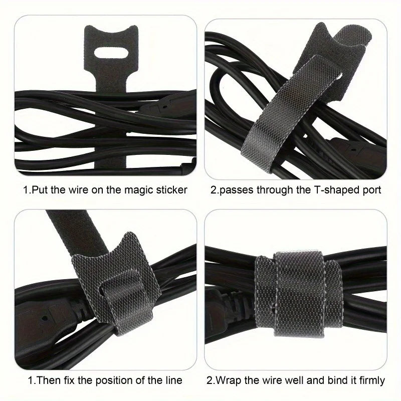 How to use a reusable cable tie