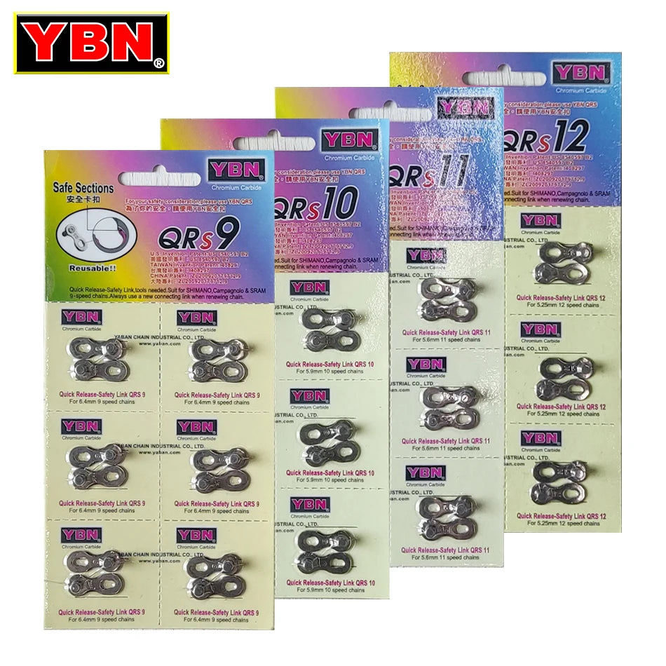 8-speed chain quick link pair