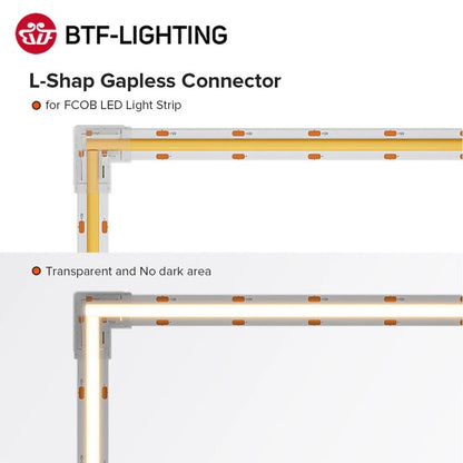 LED strip connectors