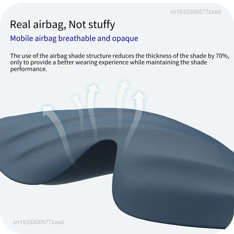 Sleep eye mask 3D contour detail