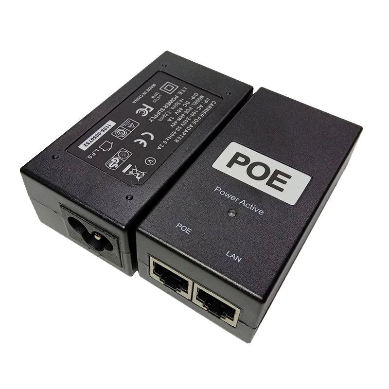 POE power injector ports detail