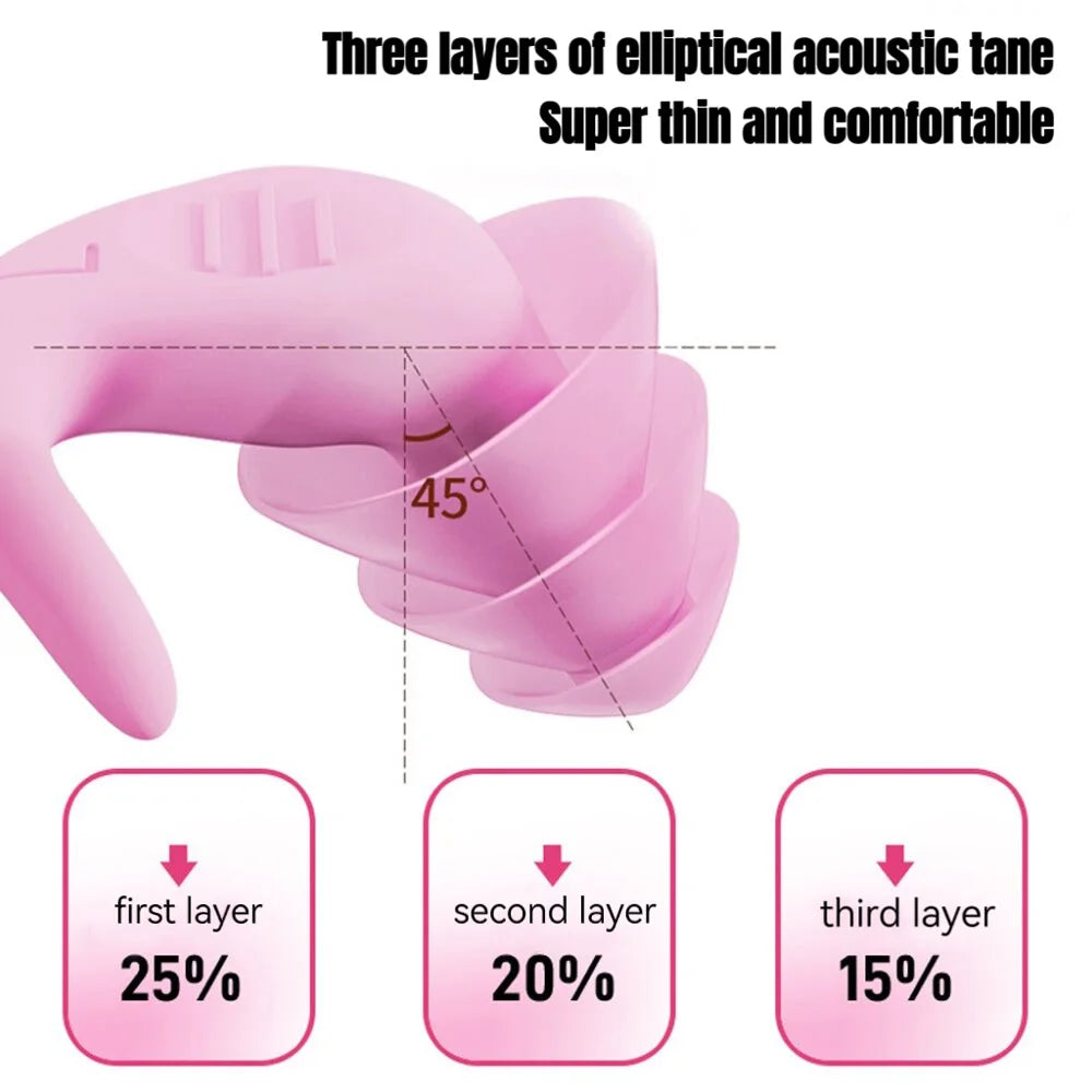 Silicone sleeping earplugs - features