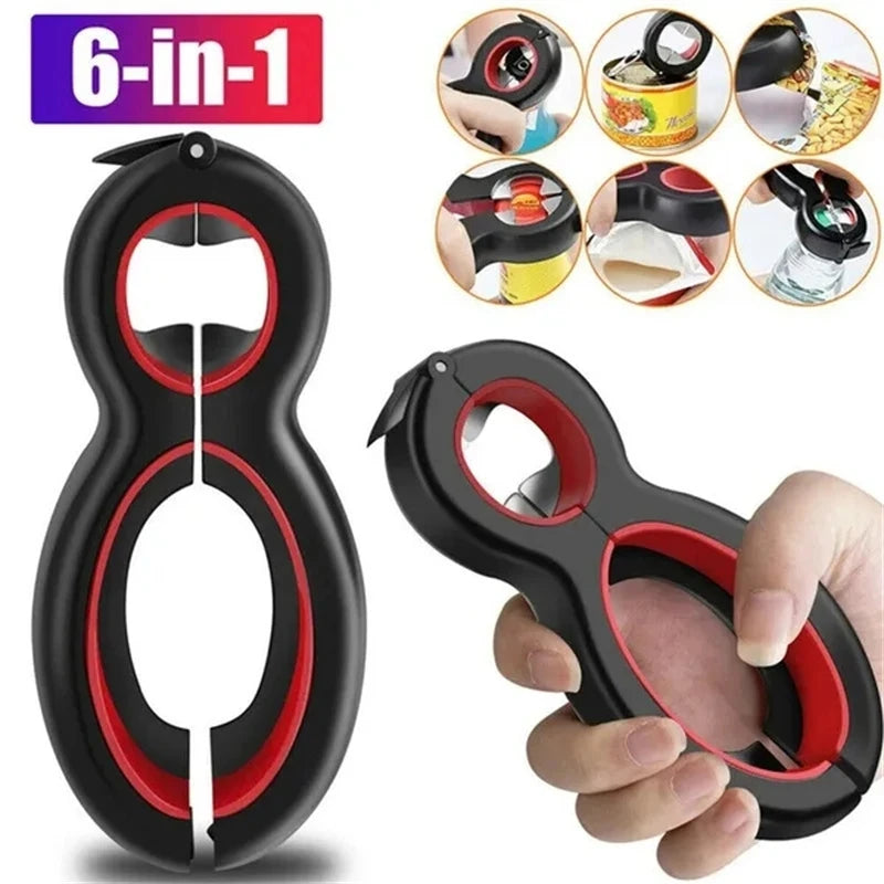 6-in-1 Multi-Function Can, Bottle & Jar Opener - main