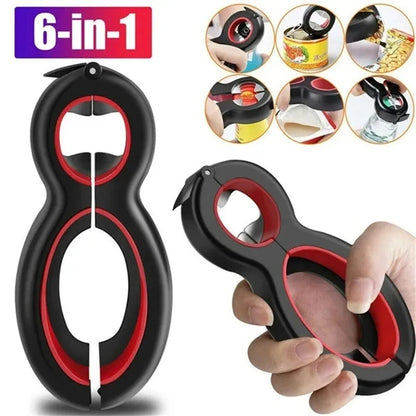 6-in-1 Multi-Function Can, Bottle & Jar Opener - main