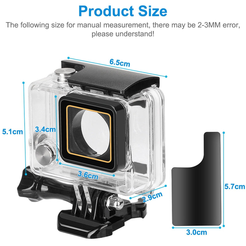 Genuine GoPro Hero 3/3+/4 Waterproof Housing Case - Official, 30m Depth Rating