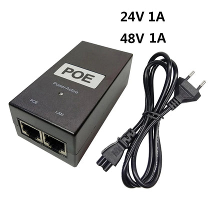 48V 1A POE power injector AU plug