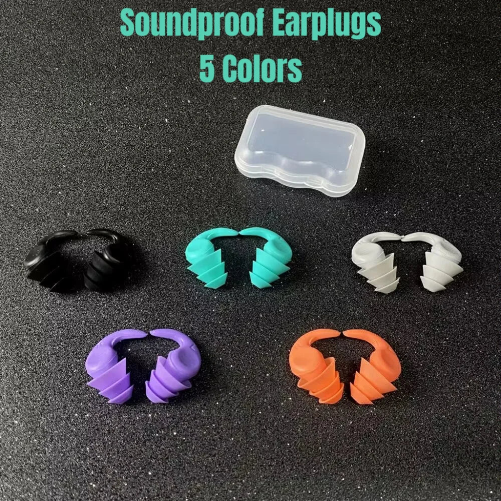 Silicone sleeping earplugs - main view