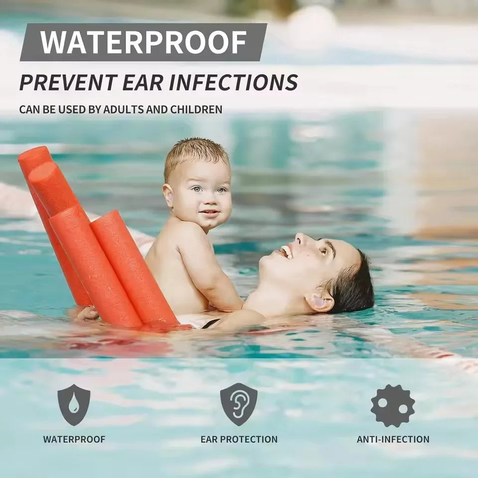 Ear plugs waterproof feature