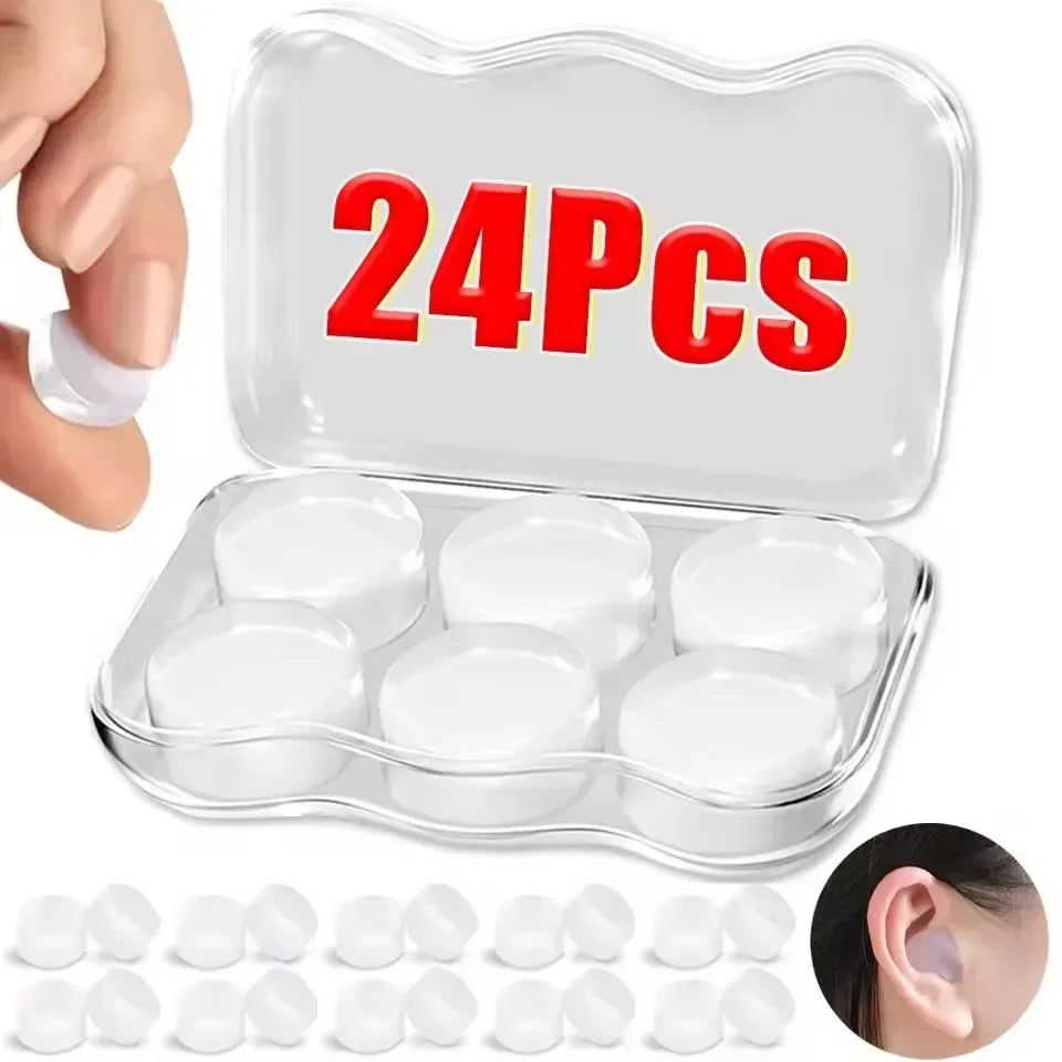 Moldable wax ear plugs box