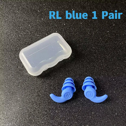 RL Blue silicone earplugs