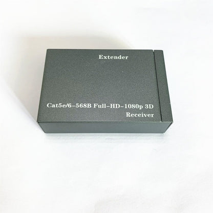 HDMI Extender Repeater Over Cat6 Cat7 Ethernet Cables with IR Function RJ45 Transmitter TX/RX Extender Loop (1080P 60m)