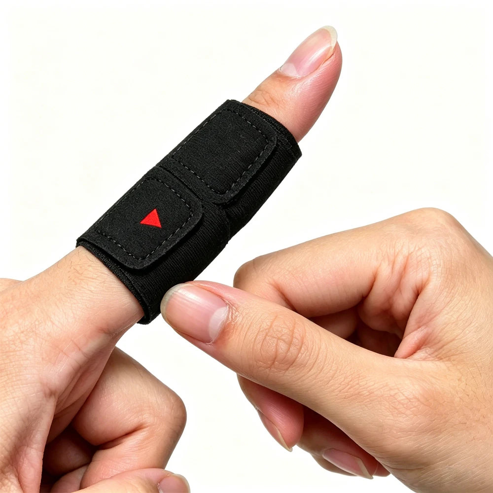 Finger splint worn on hand