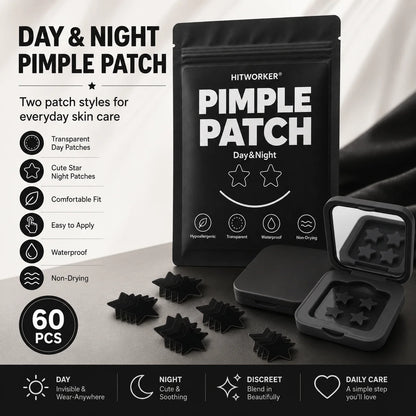 Pimple patch application