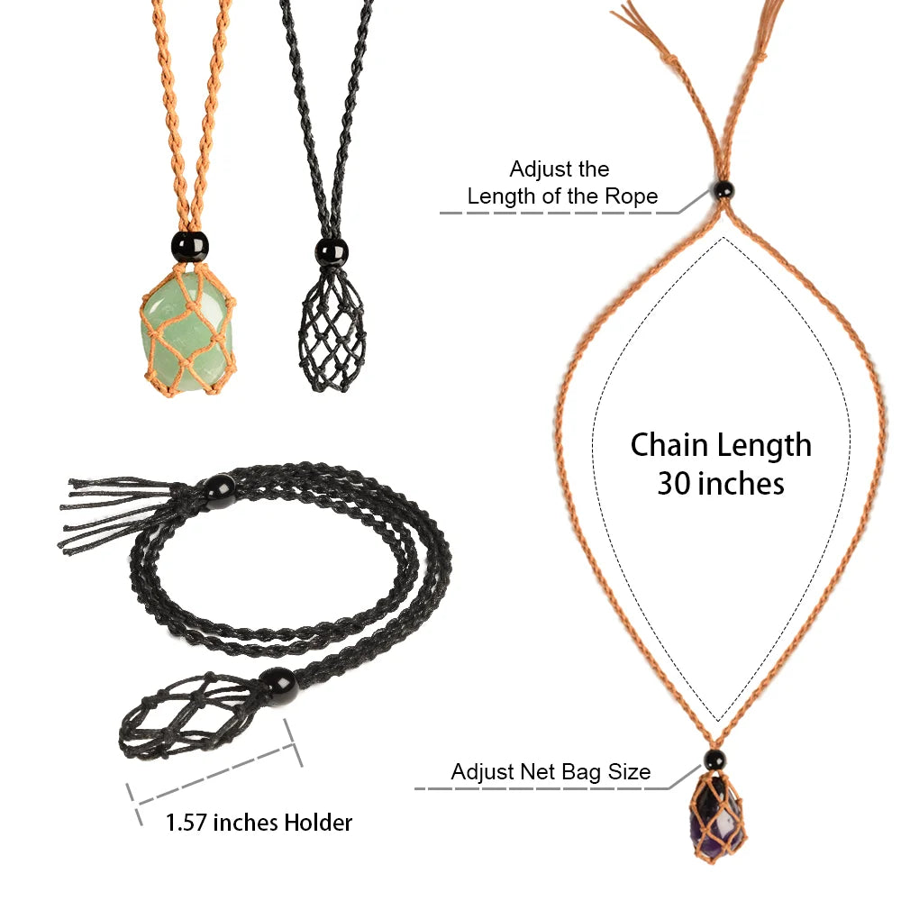 Necklace cords being worn