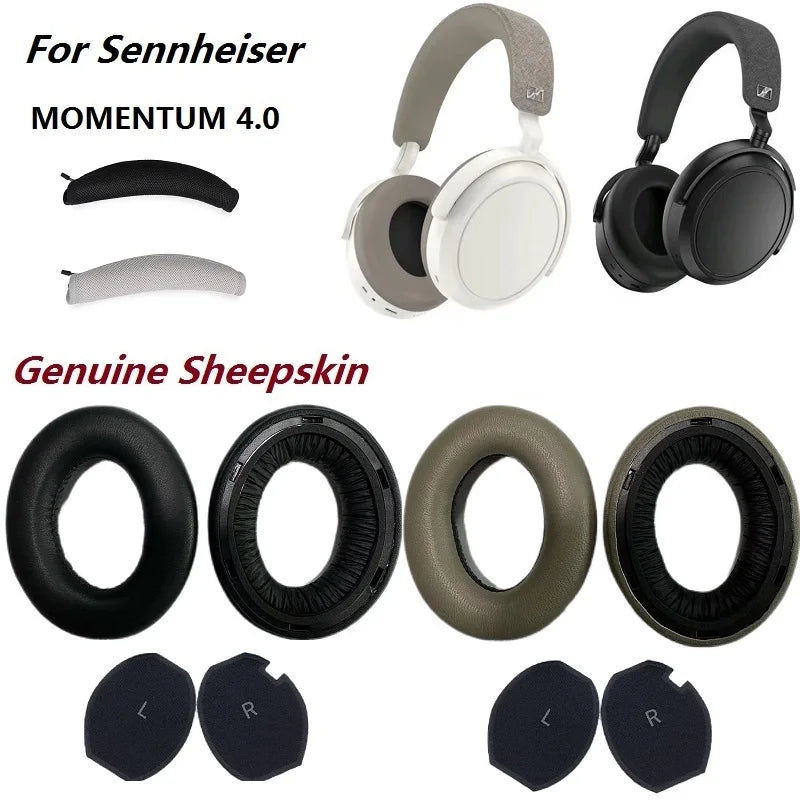 Replacement ear pads compatible with Sennheiser Momentum 4 Wireless