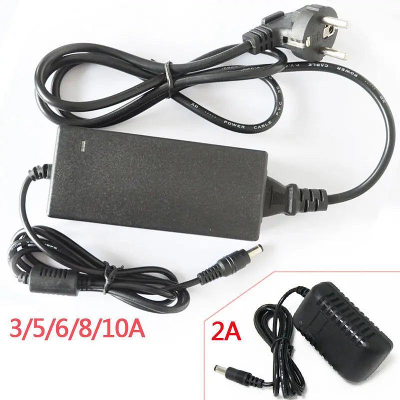 24V 3A desktop DC power adapter with mains lead