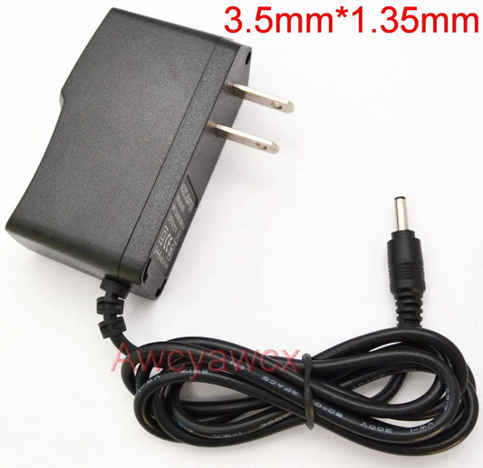 4.2V 1A trimmer charger with 3.5x1.35mm plug