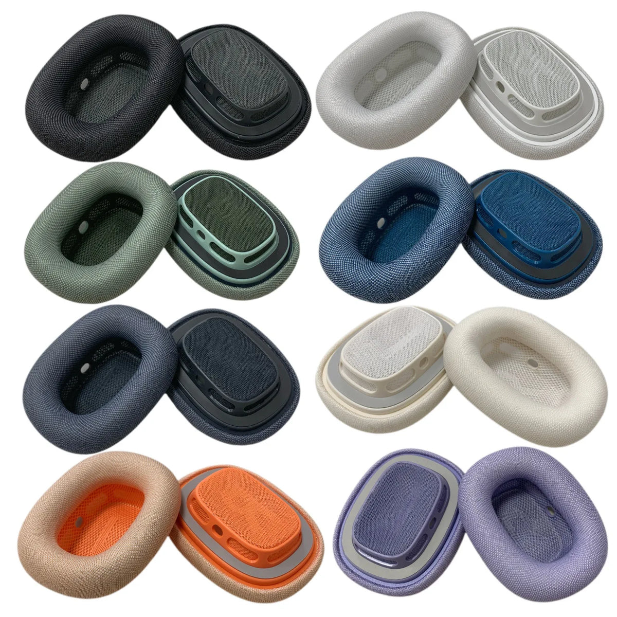Magnetic replacement ear cushions compatible with AirPods Max
