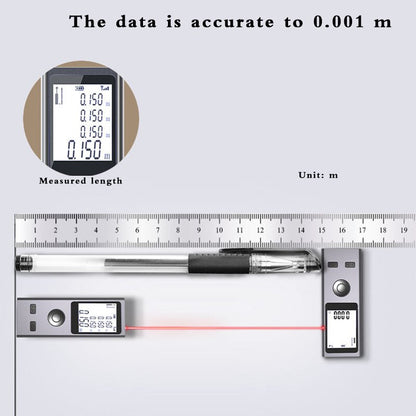 Mini Laser Rangefinder Digital Tape Measure Laser Ruler 50m