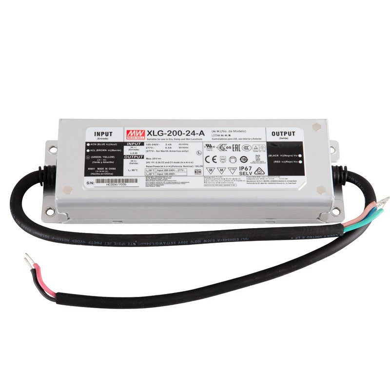 Mean Well XLG series IP67 12V / 24V LED Driver