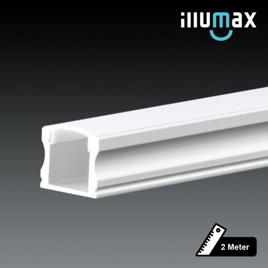 LED aluminium extrusion EXLP02 2m surface profile