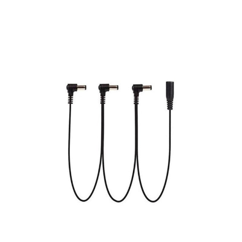 Daisy chain power splitter cable 3 way, DC plug configuration