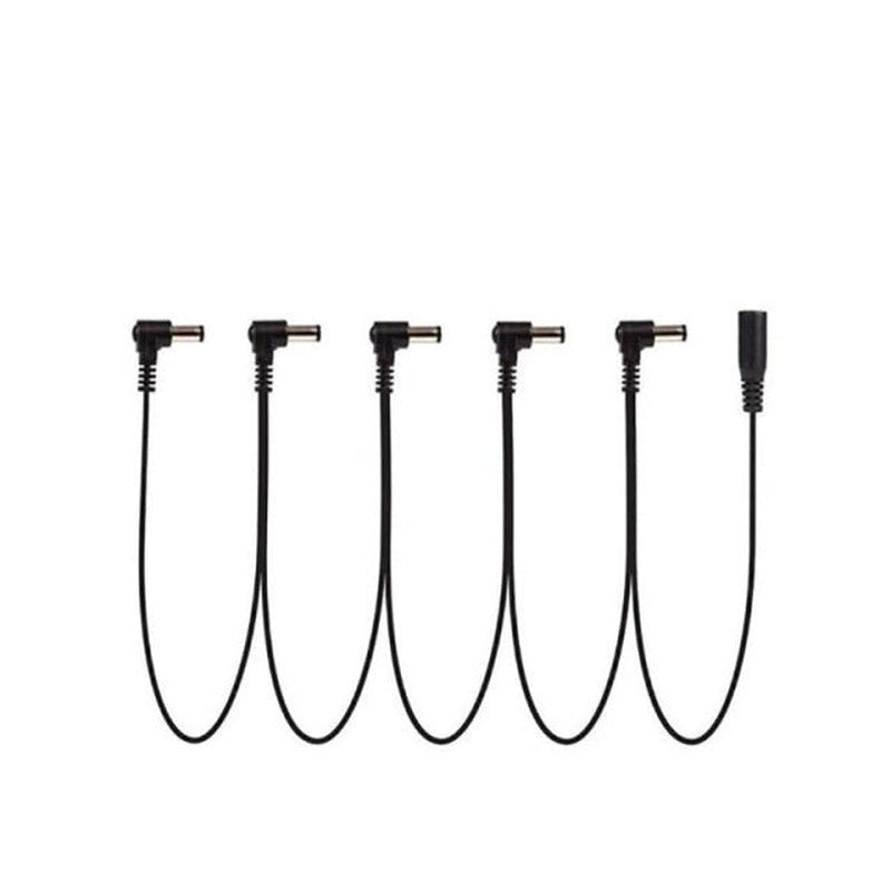 Daisy chain power splitter cable 5 way, DC plug configuration