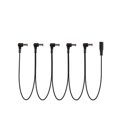 Daisy chain power splitter cable 5 way, DC plug configuration