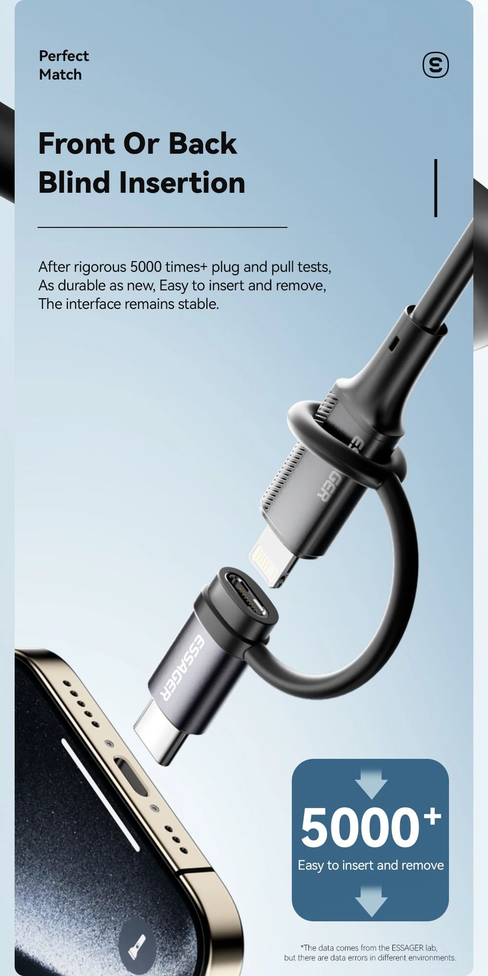 Essager Type-C / Lightning Adapter