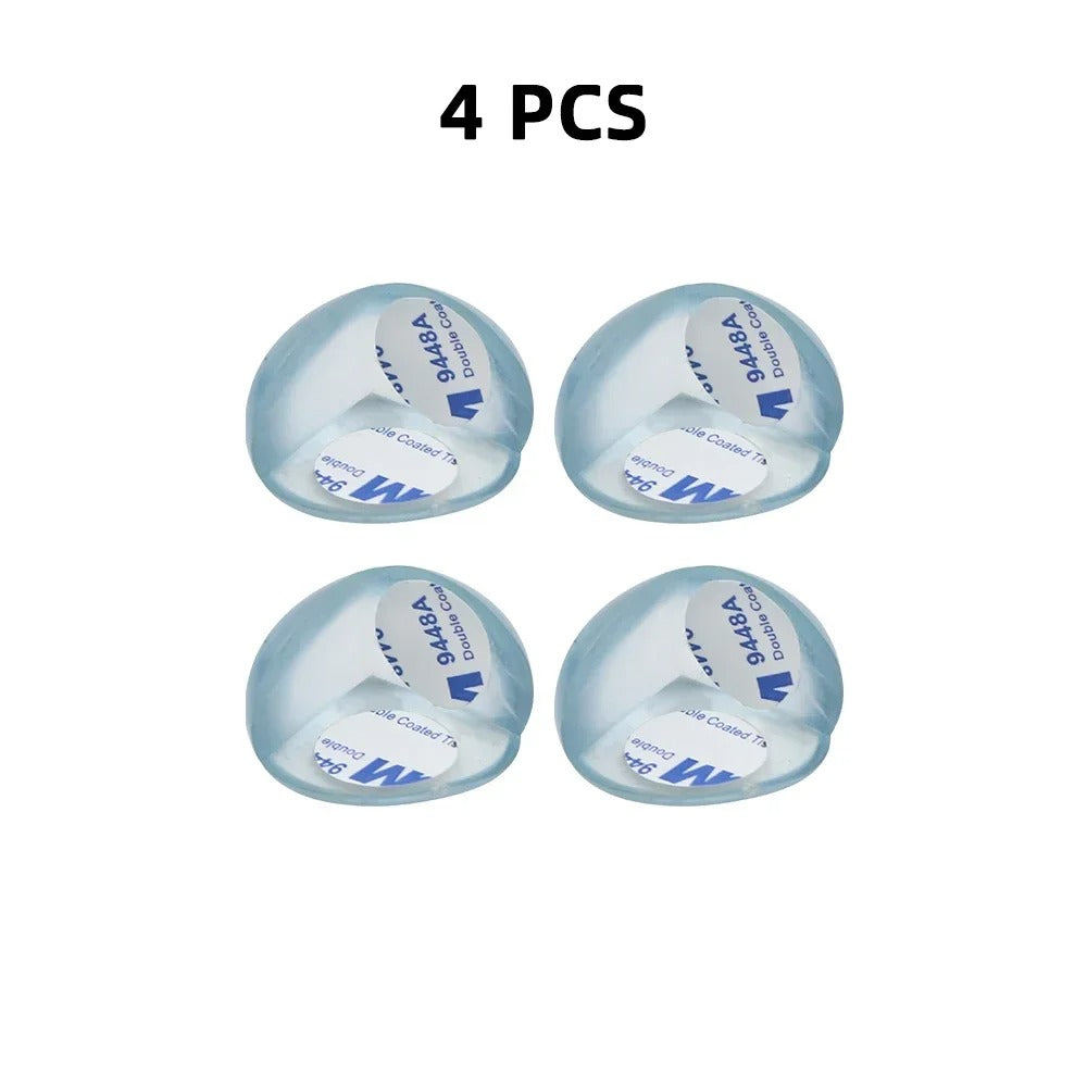 Clear PVC Table Corner Protectors for Baby Proofing