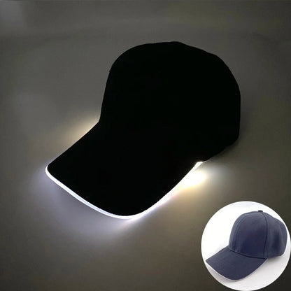 Light Up LED Glowing Baseball Hat / Cap