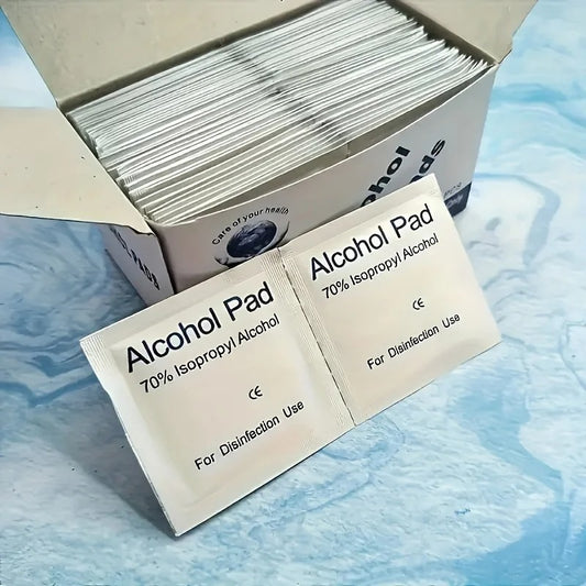 75% Alcohol Disinfectant Cotton Pads - 10 Pack